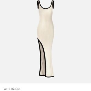 ASTA RESORT NWT NAOMI SPLIT DRESS